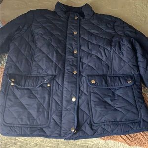 J crew quilted puffer
